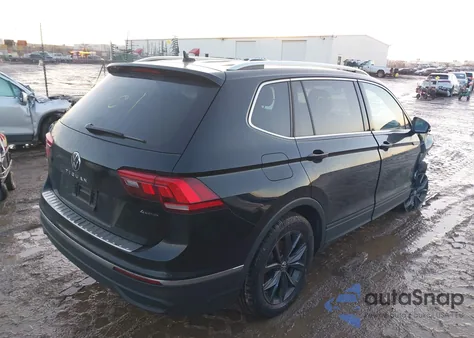 2022 Volkswagen Tiguan 2.0T Se from USA, damaged, VIN 3VV2B7AX7NM055994